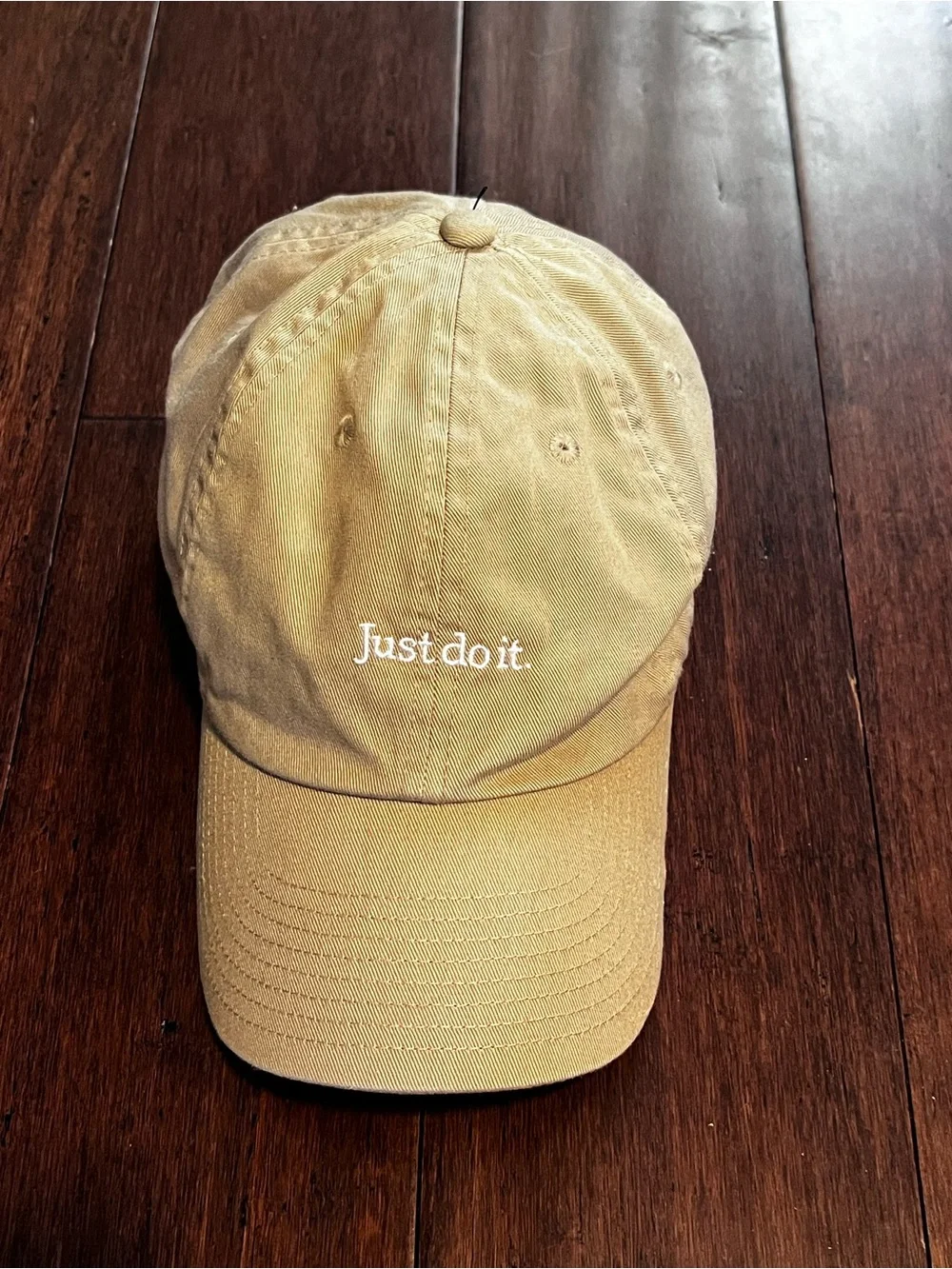 Nike Tan 'Just Do It' Cap